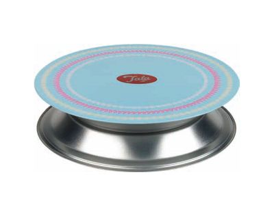 Plateau tournant pour décoration de gateau 23cm 